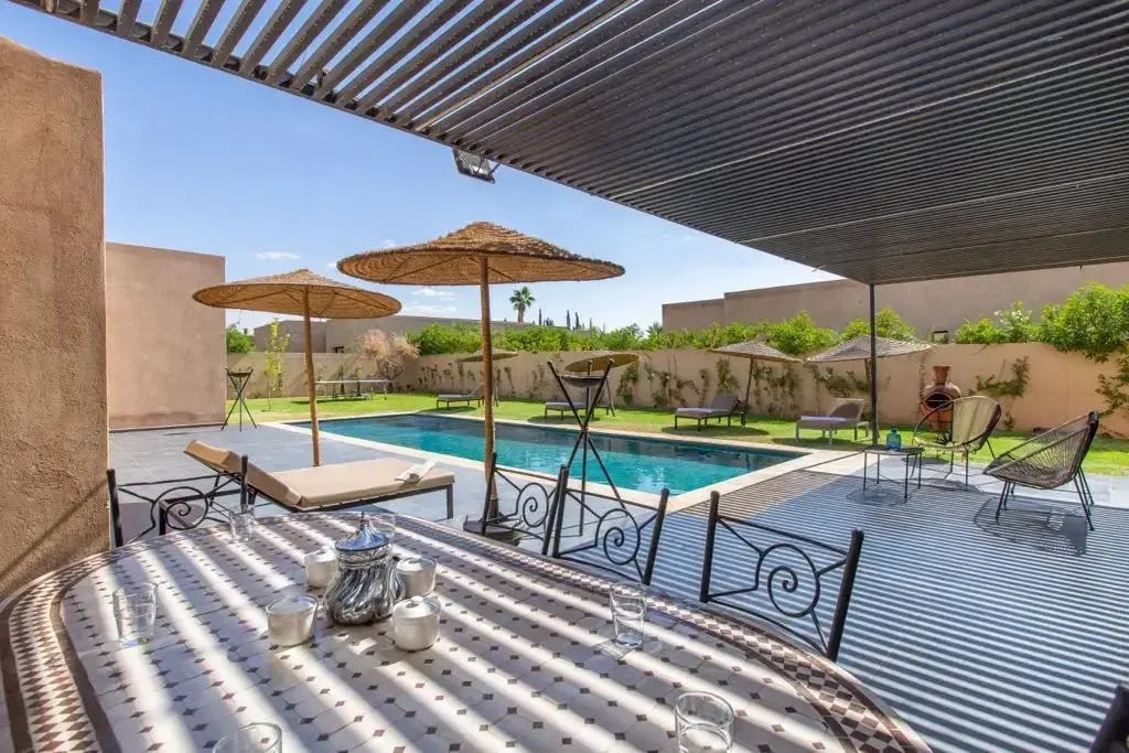 Villa contemporaine de plain-pied – Route de l’Ourika — ROUTE DE L'OURIKA, Marrakech — photo 4
