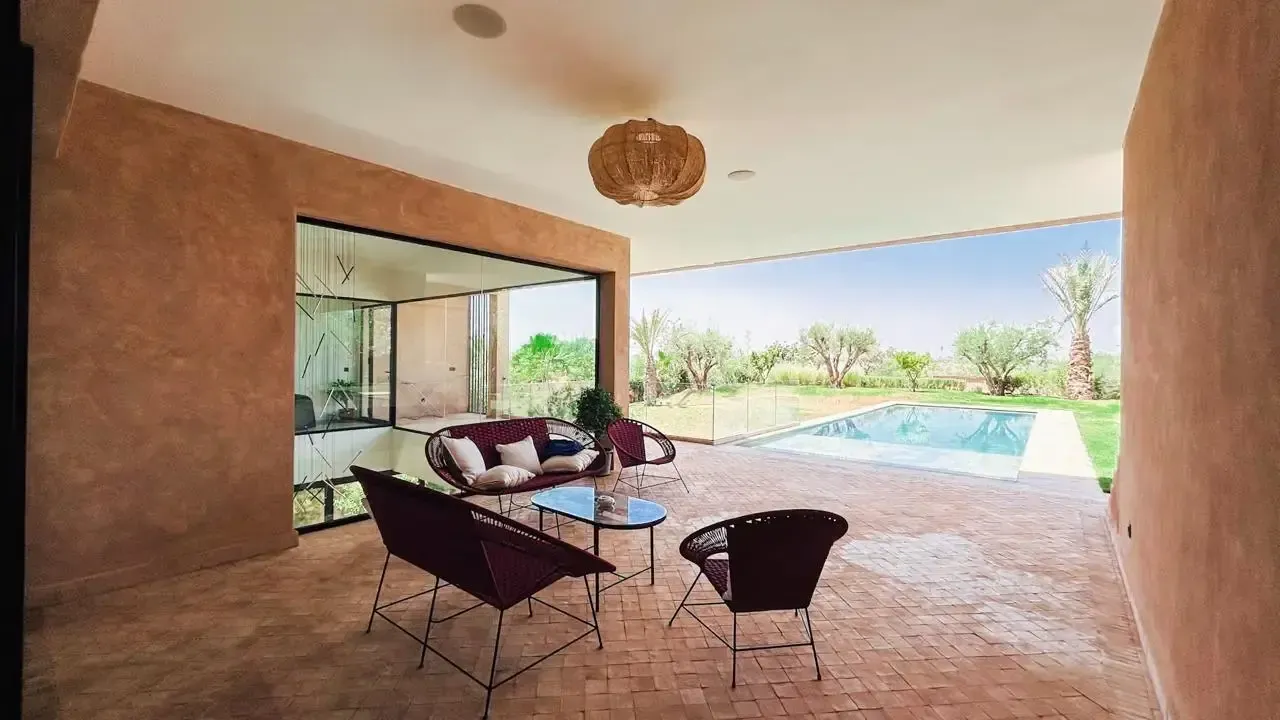 Villa d’Architecte d’Exception à Amelkis 3 — AMELKIS, Marrakech — photo 4