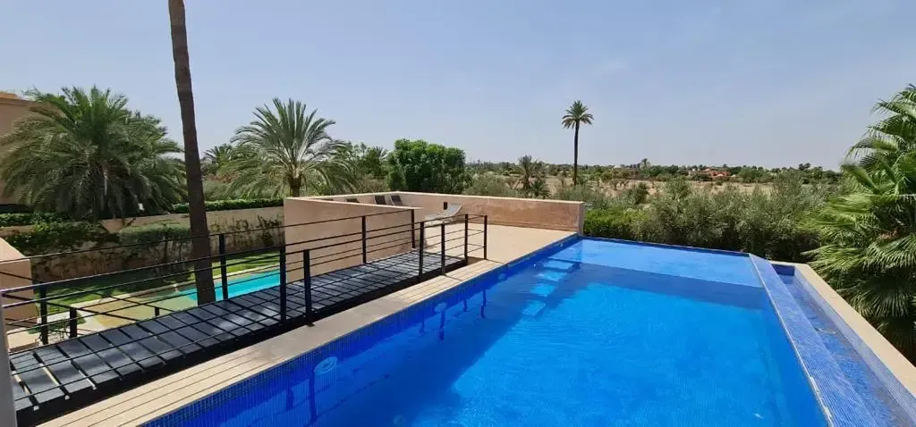 Villa Oliveraie – Élégance contemporaine en front de golf à Amelkis — AMELKIS, Marrakech — photo 7
