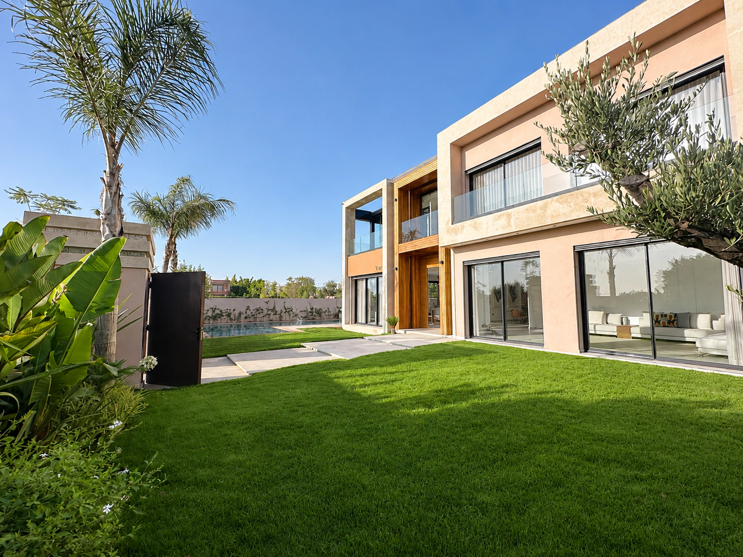 Villa d’exception sur le golf d'Amelkis • 5 suites & Hammam — PALMERAIE, Marrakech — photo 2